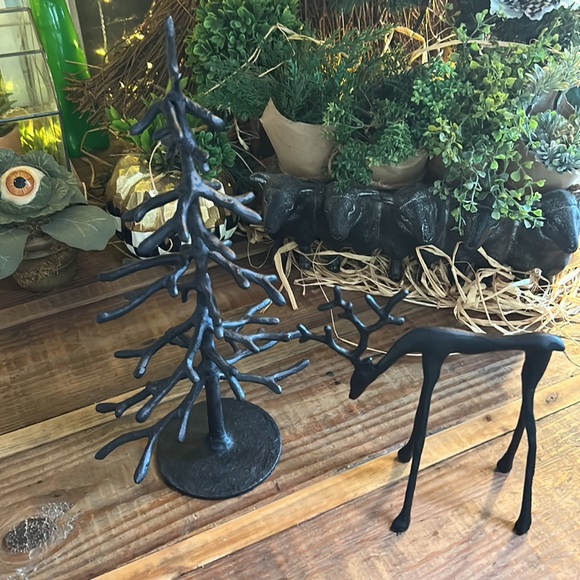 Pottery Barn Small Twig Reindeer BN 🦌LAST ONE - Picture 3 of 3